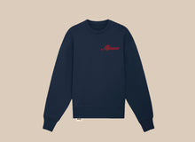 Carica l'immagine nel visualizzatore di Gallery, Felpa "MILANESE" French Navy Edizione Limitata