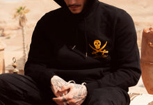 Carica l'immagine nel visualizzatore di Gallery, Felpa "CAPTAIN" Black/Yellow
