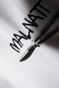 MALNATT x KOMBATAN LAMBRATE - Tshirt White Limited Edition