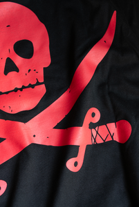 T-shirt "CAPTAIN" Black/Red